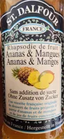 Rhapsodie de fruit - Ananas et Mangues