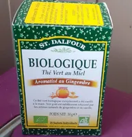 Thé vers au miel aromatisé au gingembre
