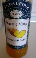 Composta di frutta ananas e mango