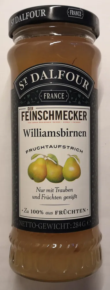 Fruchtaufstrich Williamsbirnen