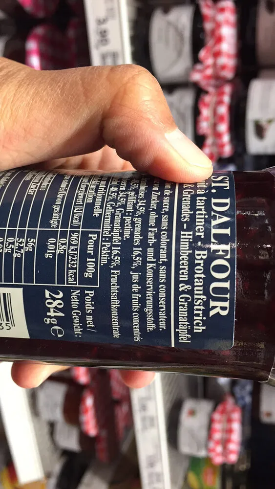 Rhapsodie de fruit Framboises & Grenades