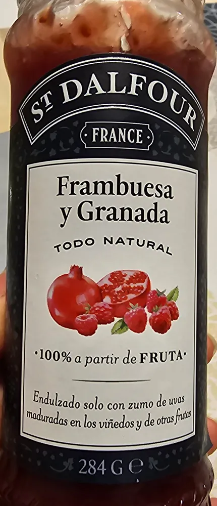 Rapsodia De Frambuesa Y Granada