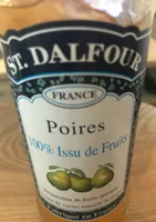 Préparation de fruits poires
