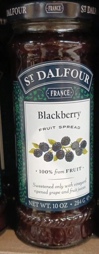 Blackberry fruit spread