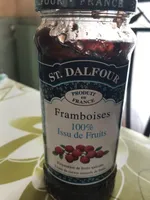 Préparation de fruits Framboises - 100% issu de fruits
