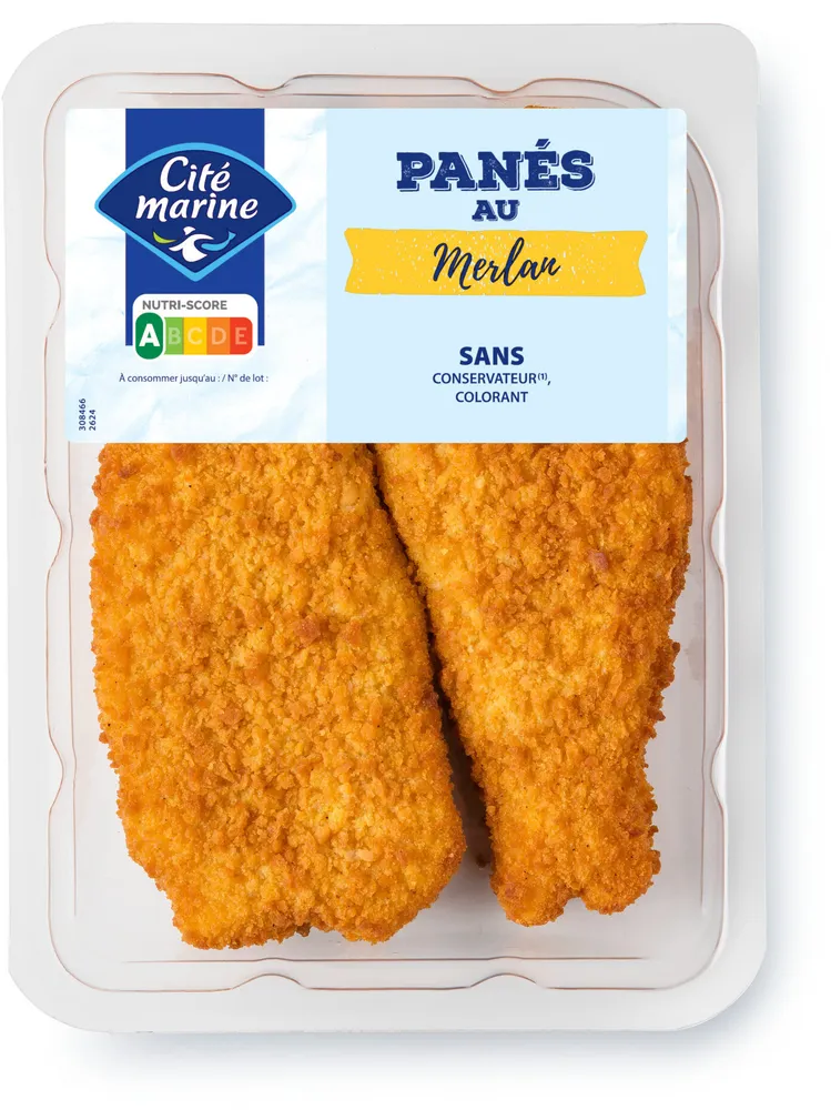 Panés au merlan - 200g - Frais