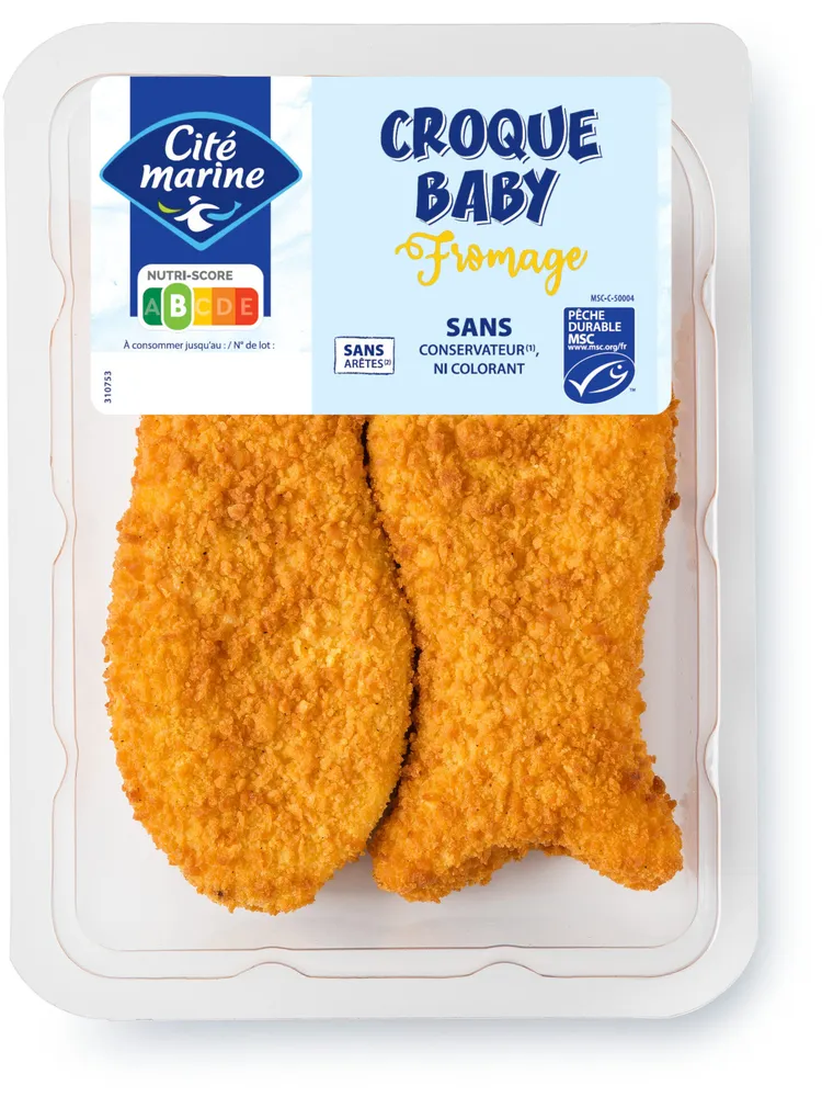 Croque baby fromage MSC - 200g - Frais