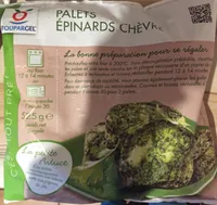 Palets epinards chevre