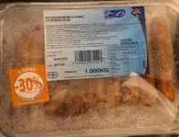Petit poisson pane au fromage