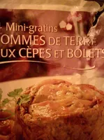 Mini Gratin Pdt aux Cèpes et Bolets
