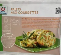 Toupargel 8 Palets aux Courgettes 300 g Surgelé
