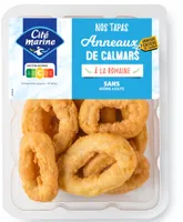 Anneaux de calmars à la romaine - 180g - Frais