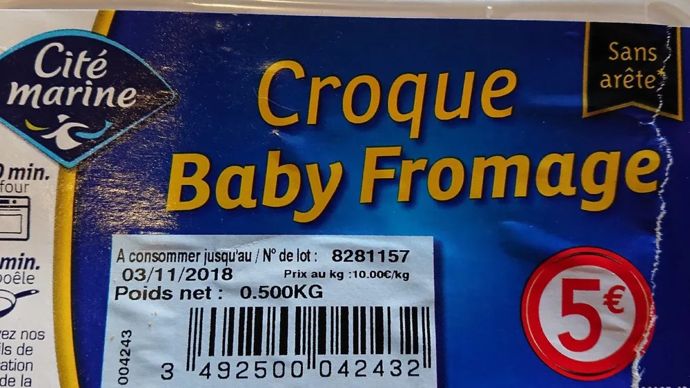 Croque baby fromage