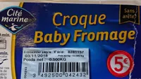Croque baby fromage