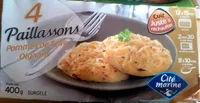4 paillassons pommes de terre oignons