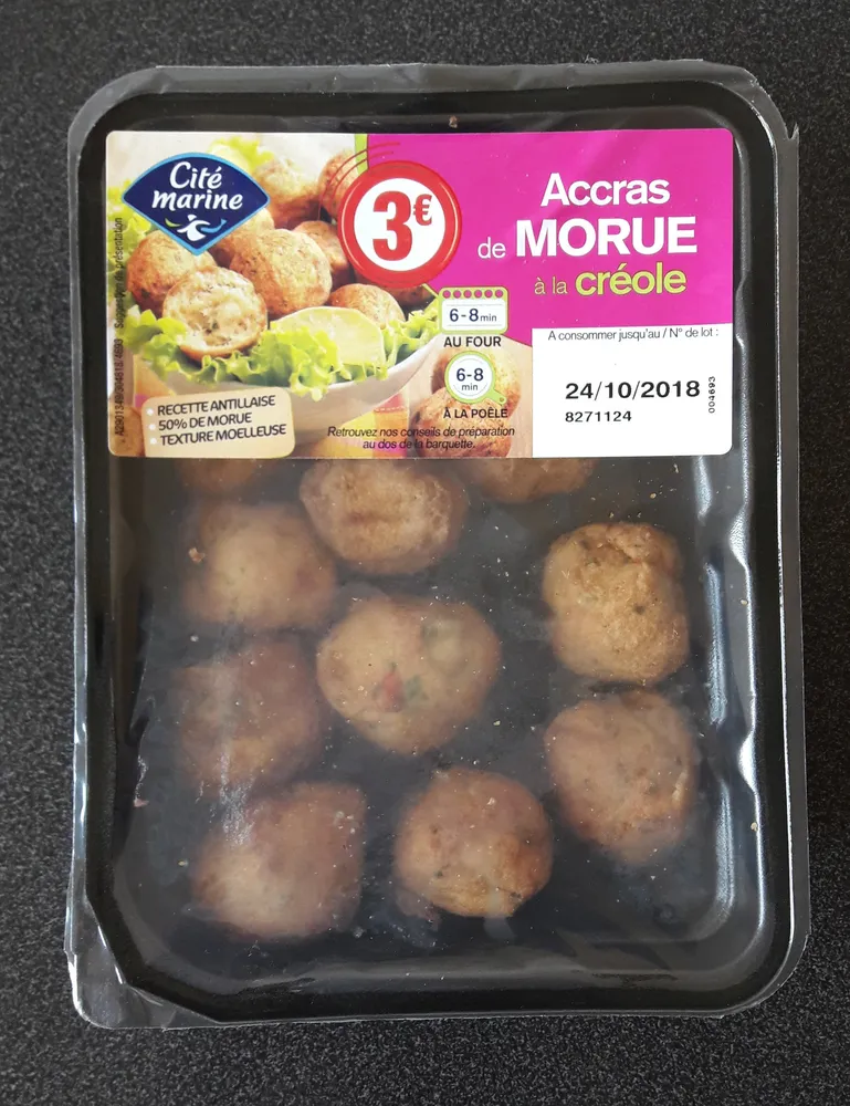 Accras de morue à la créole