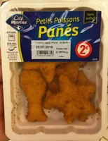 Petits poissons panés
