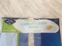 Filets de colin d alaska panes