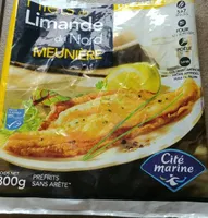 Filet de limande du nord meunière