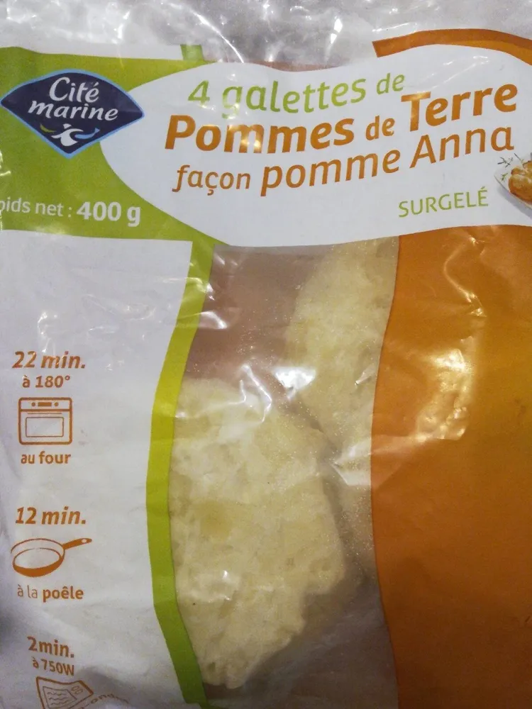 Pommes de terres façon pomme Anna