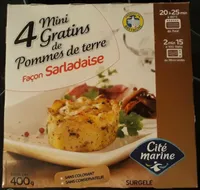 4 Mini Gratins de Pommes de terre façon sarladais