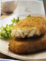 Filet de cabillaud panés