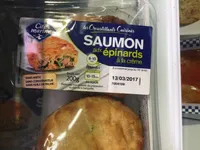 Saumon Aux Epinards à La Crème