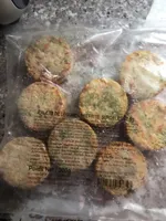 Palets de légumes prefrits, surgelés