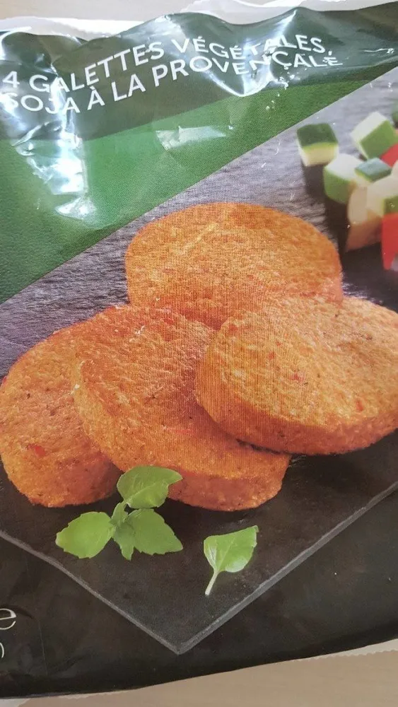 Galette végétales soja a la provencale