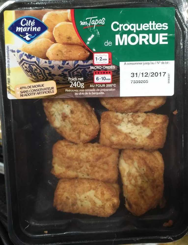 Croquettes de morue