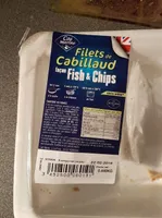 Filets de cabillaud façon fish & chips