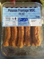 Poisson fromage MSC pané