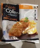 Filet de colin façon fish&chips