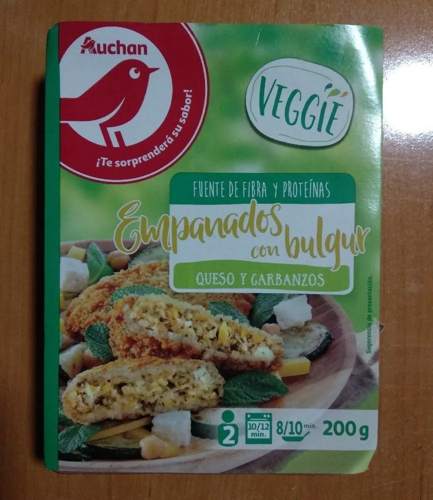 Empanados con bulgur