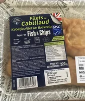 Fish & Chips cabillaud
