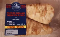 Filets de cabillaud façon fish & chips