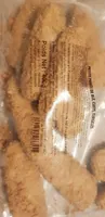 Petits panés de blé, cuits, surgelés
