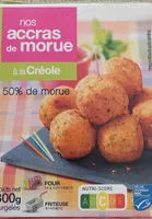 Nos accras de morue à la créole