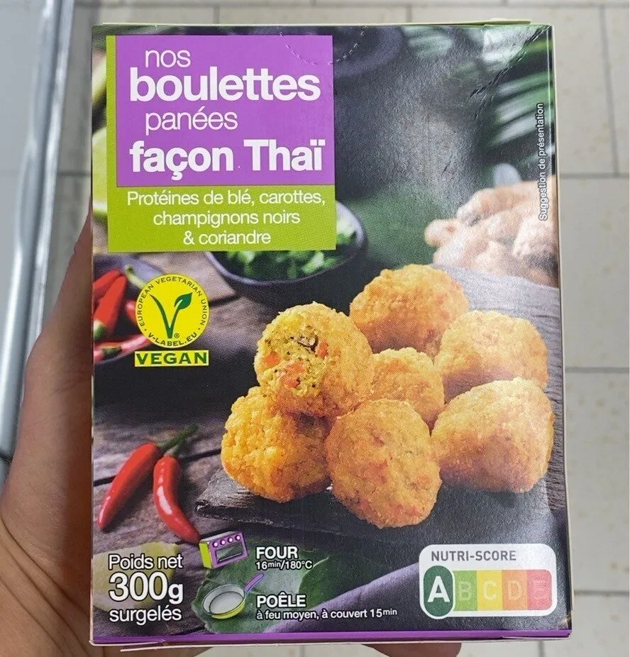 Nos boulettes panées façon thaï