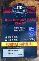 Filets de merlu blanc panes
