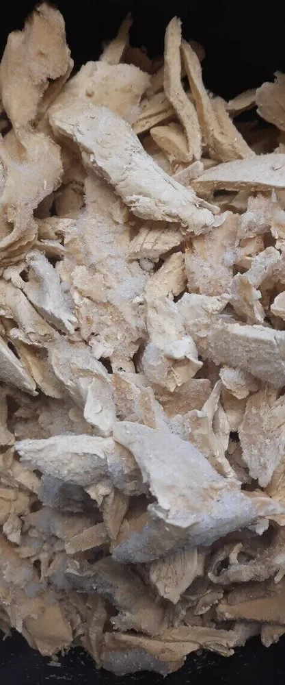 Émincés de pois et blé, cuits, surgeles