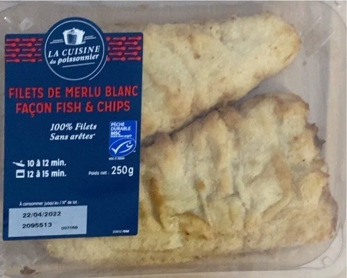 Filets de merlu blanc façon Fish & Chips