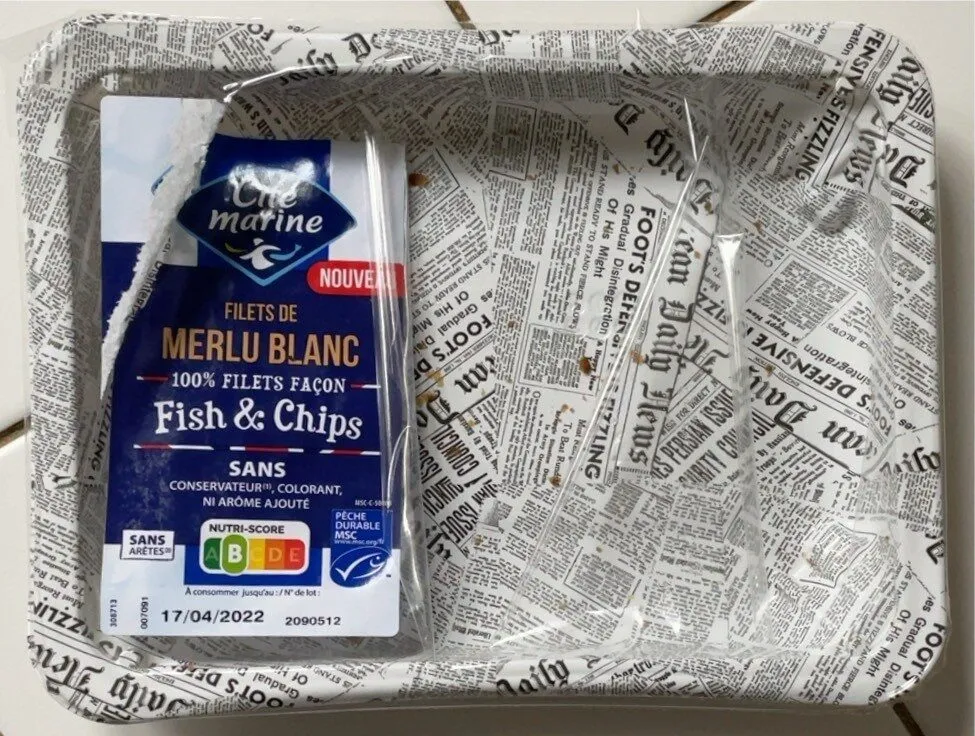 Filet de Merlu blanc Fish & Chips