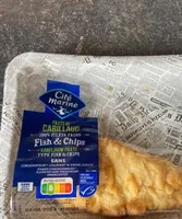 FILETS DE CABILLAUD - Fish and chips