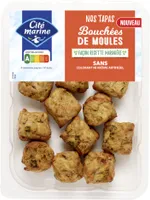 Bouchées de moules recette façon Marinière - 180g - Frais