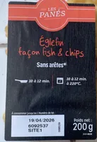 Eglefin façon fish and chips