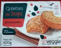 Galettes de soja provençale