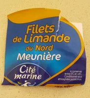 Filets de limande du nord