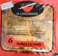 Papillotes à la crevette