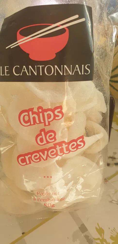 chips de crevette